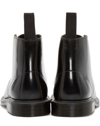 Dr. Martens Black Leather 5 Eye Emmeline Boots