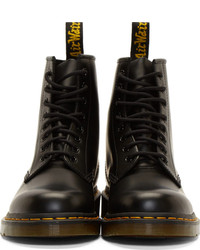 Dr. Martens Black Leather 8 Eye 1460 Boots