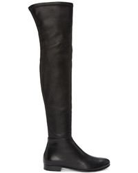 Jimmy Choo Black Myren Tall Boots