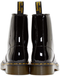 Dr. Martens Black Patent 8 Eye 1460 Boots