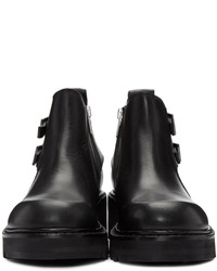 Maison Margiela Black Short Zip Boots