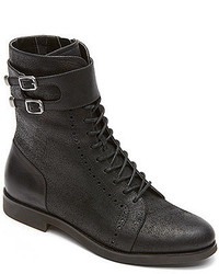 Rockport Brogue Boot Lace Up Double Strap