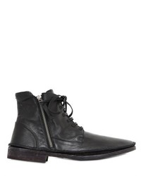 Bruno Bordese Zipped Laced Leather Boots