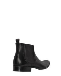 Calzoleria Toscana Elastic Insert Leather Ankle Boots