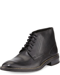 Cole Haan Canton Lace Up Leather Boot Black