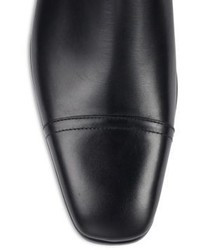Versace City Leather Ankle Boots