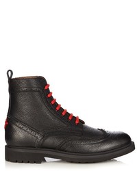 Givenchy Commando Leather Ankle Boots