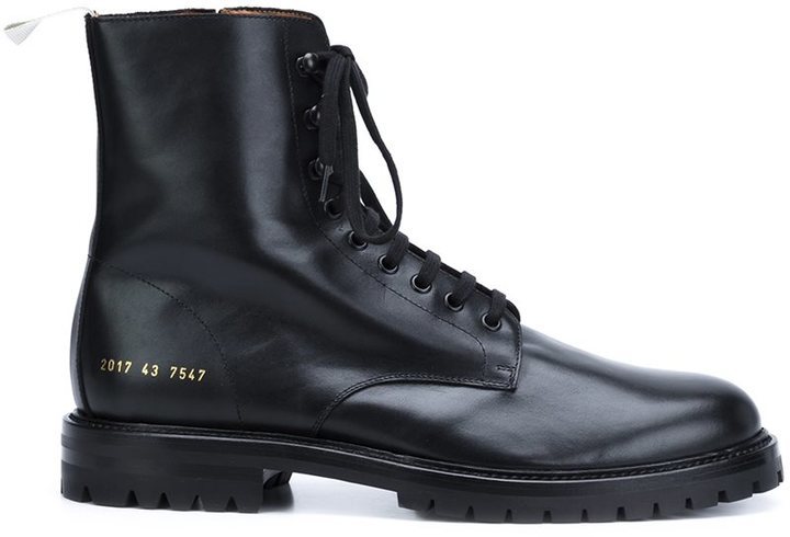 common projects lace up boots