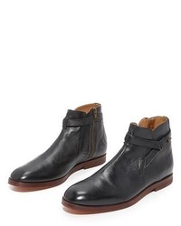 H By Hudson Cutler Leather Belted Boots