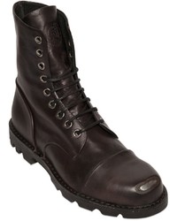 Diesel Steel Toe Smooth Leather Boots