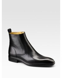 Bally Dress Leather Ankle Boots