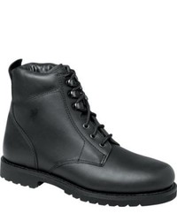 Drew Pioneer Black Leather Boots