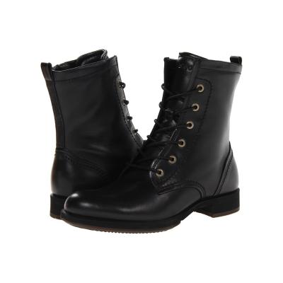 Ecco Saunter Lace Boot Lace Up Boots Black Kalahari, $179 | Zappos ...