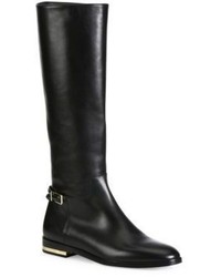 Burberry Edenbery Tall Leather Boots