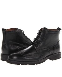 Florsheim Gaffney Limited Lace Up Boots Black Milled Leather