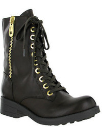 Mia Fredrica Mid Shaft Lace Up Boots
