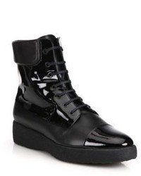 Robert Clergerie Freezj Leather Lace Up Boots