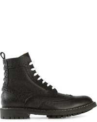Givenchy Lace Up Brogue Boots