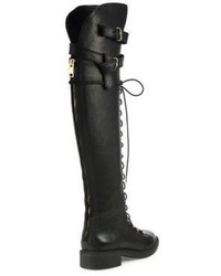 Joie Gryffin Tall Leather Combat Boots
