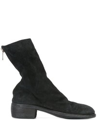 Guidi Back Zip Mid Boots