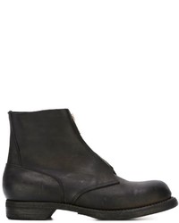 Guidi Front Zip Ankle Boots