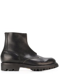 Guidi Front Zip Ankle Boots