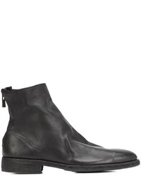 Guidi Rear Zipped Ankle Boots