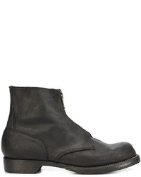 Guidi Zipped Military Boots