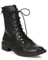 Joie Hartlyn Leather Combat Boots