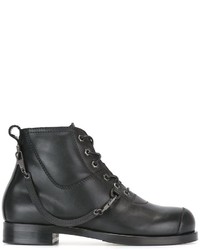 Helmut Lang Strap Detail Ankle Boots