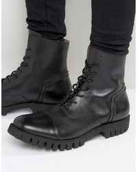 Selected Homme Varian Leather Lace Up Boots
