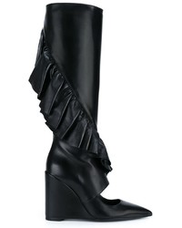 J.W.Anderson Ruffle Detail Wedge Boots