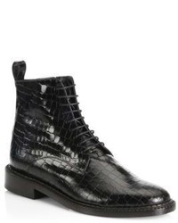Robert Clergerie Jacen Leather Combat Boots
