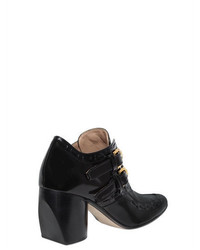 Joseph 70mm Buckled Polished Leather Boots