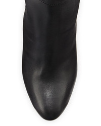 Dolce Vita Kavah Leather High Heel Boot Black