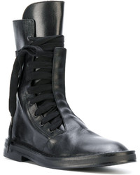 Ann Demeulemeester Lace Up Army Boots
