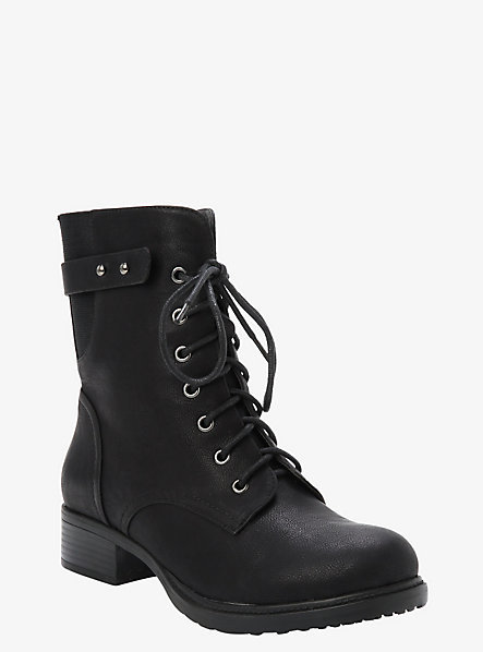 torrid lace up combat boots