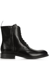 Jil Sander Lace Up Leather Boots