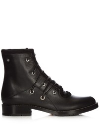 Proenza Schouler Lace Up Leather Military Boots