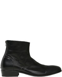 Shoto Leather Belted Boots