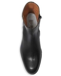 Maison Margiela Leather Block Heel Boots