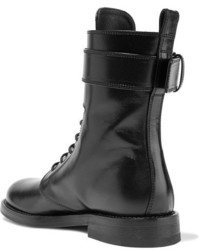 Ann Demeulemeester Leather Boots Black