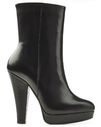 Sonia Rykiel Leather Boots With Platform