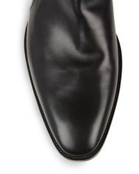 Saint Laurent Leather Jodphur Boots