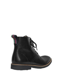 Paul Smith Leather Lace Up Ankle Boots