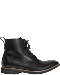 Paul Smith Leather Lace Up Ankle Boots