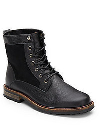 Leather Lace Up Boots