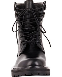 Saint Laurent Leather Trekker Boots