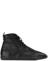 Marsèll Textured Ankle Tie Boots