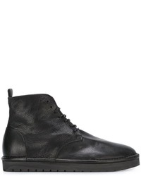 Marsèll Textured Ankle Tie Boots